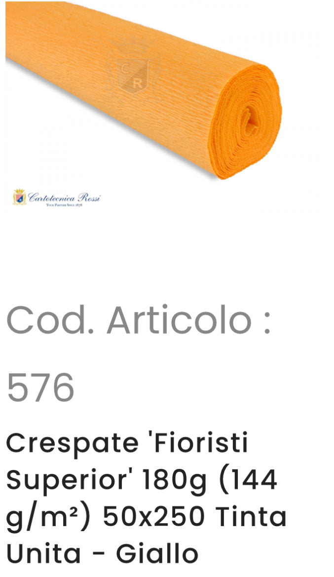 Catalogo Colori - Carta Crespa 180 gr