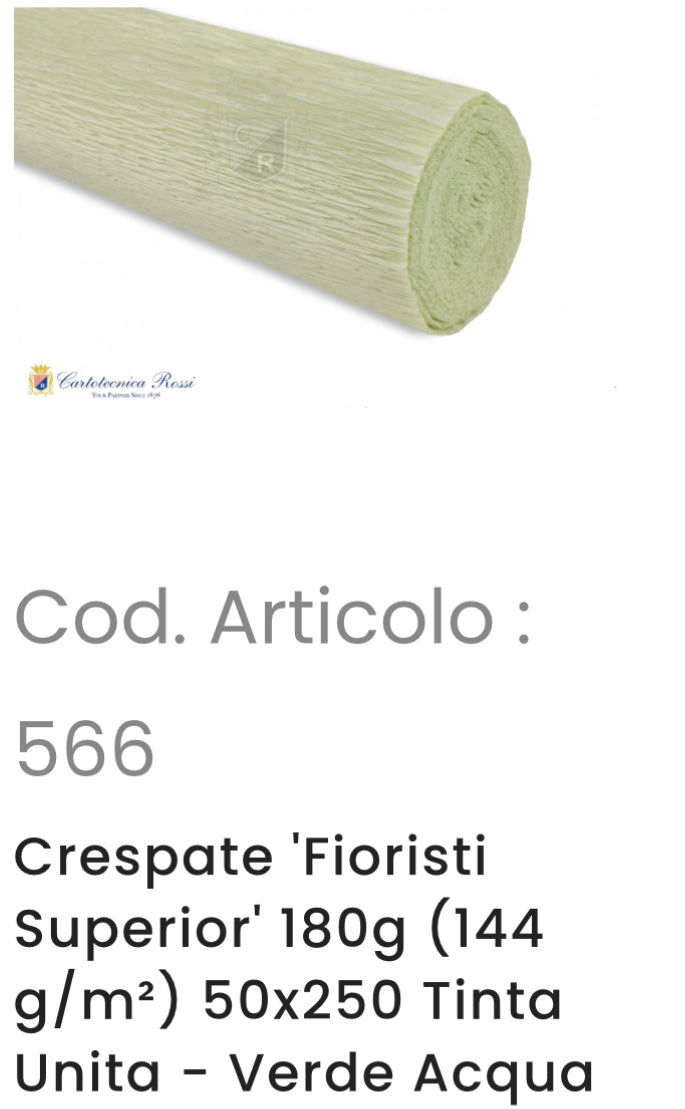 Catalogo Colori - Carta Crespa 180 gr