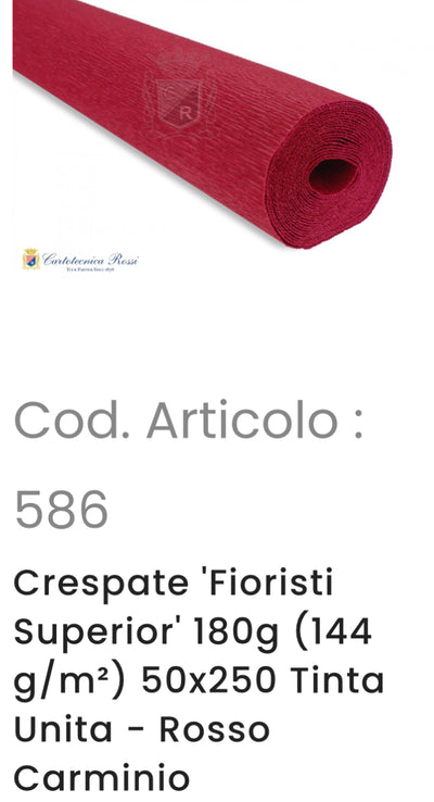 Catalogo Colori - Carta Crespa 180 gr