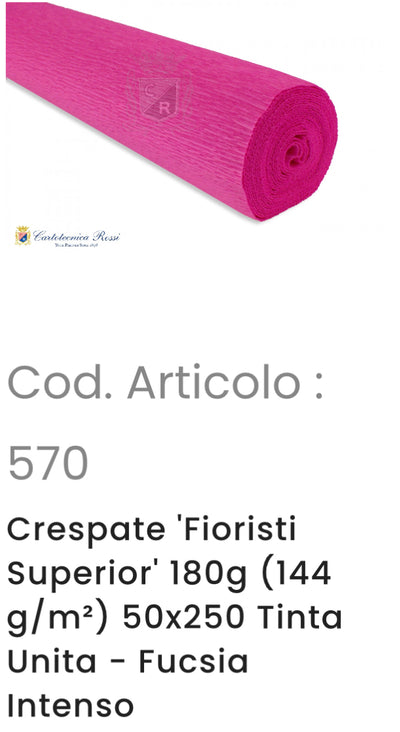 Catalogo Colori - Carta Crespa 180 gr