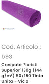 Catalogo Colori - Carta Crespa 180 gr