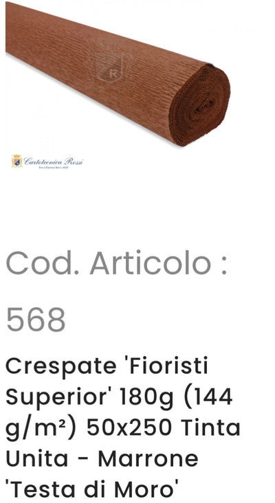 Catalogo Colori - Carta Crespa 180 gr