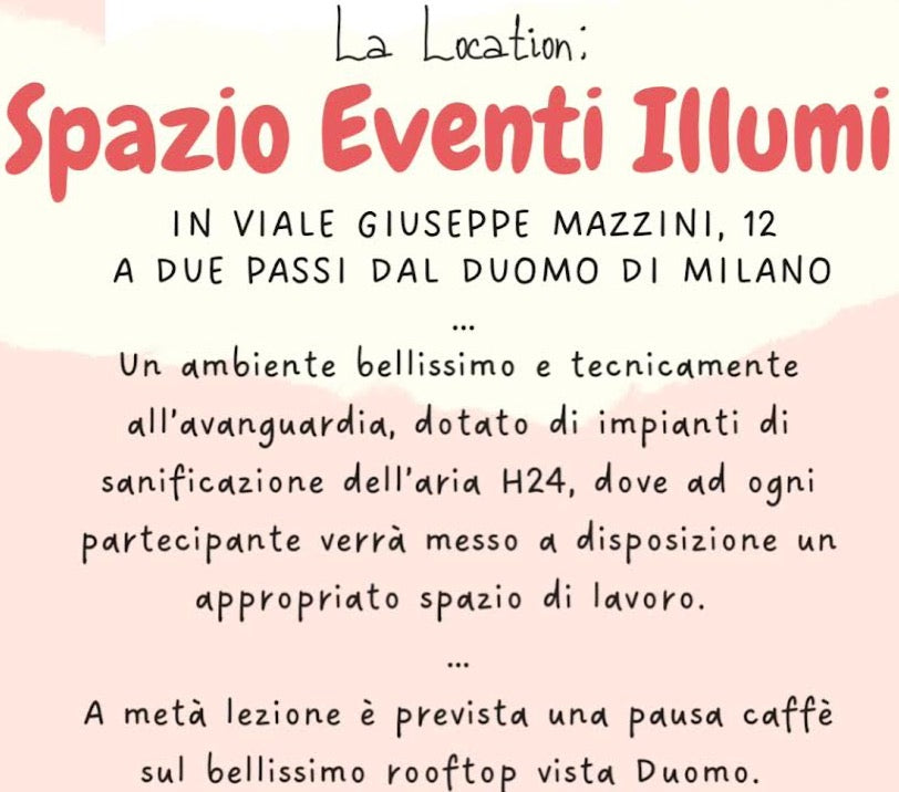 CORSO BASE: TECNICHE PRINCIPALI PER LA CREAZIONE DI DECORAZIONI FLOREALI IN CARTA CRESPA